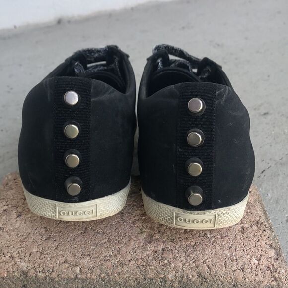 Gucci Web Glitter Sneakers - Picture 9 of 9